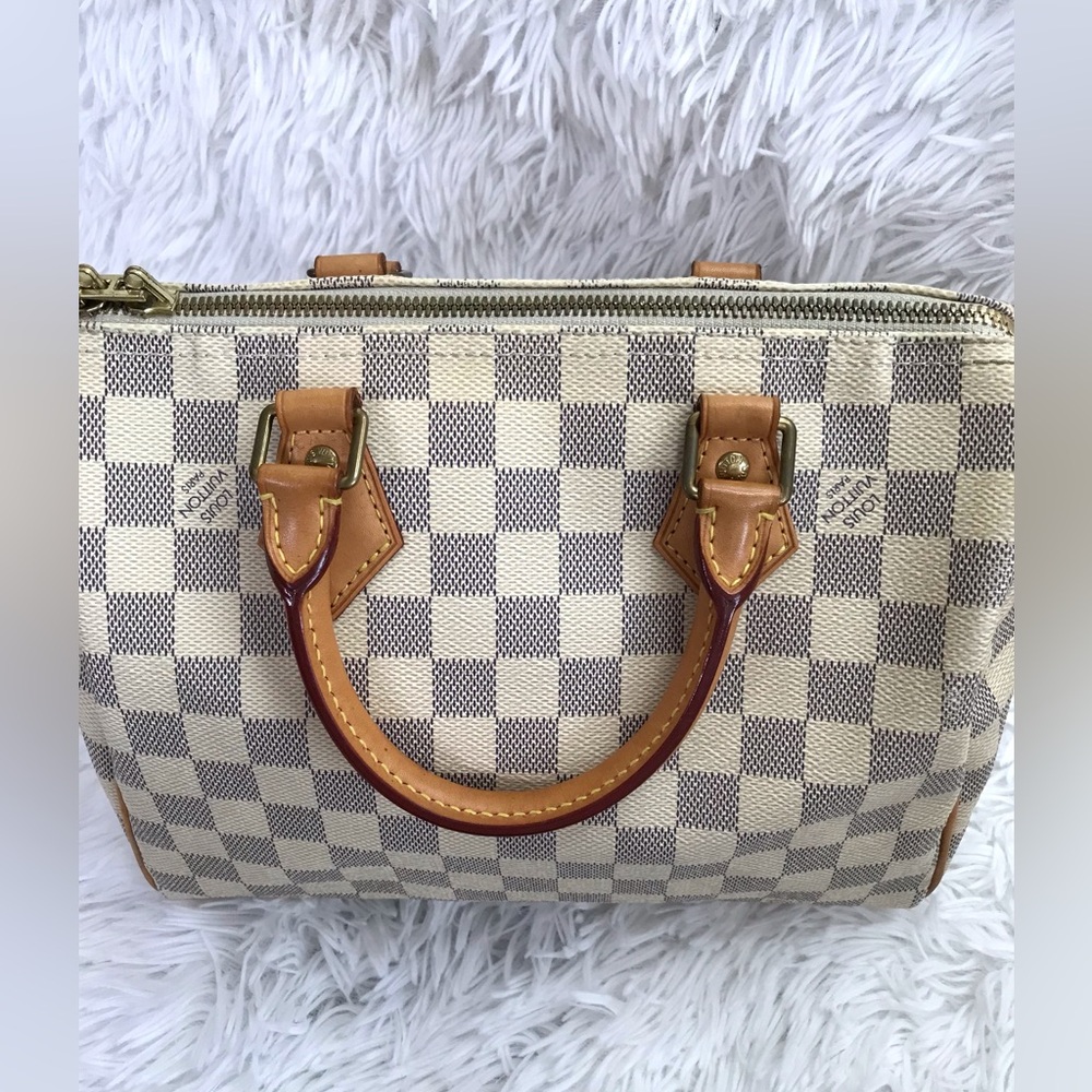 Louis Vuitton Azur Speedy Bandolier 25 - Picture 9 of 16